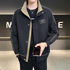大货秋季外套男痞帅高级感夹克C317-J6612-P115，男装夹克，电商C317