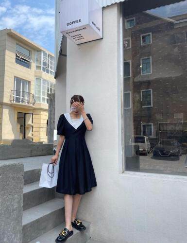 夏装天丝连衣裙，女装连衣裙，DTU（大图）