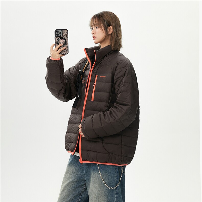 有90绒报告印花轻便M-5XL大码白鸭羽绒服男78196P238控328,男装羽绒服,星座226-1