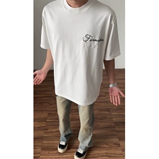 网图现货美式立体浮雕小香风提花刺绣短袖上衣t恤男女A606-P33，女装T恤，星座1505