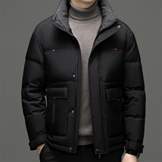 SNNYR98219秋冬新款2023年男士休闲羽绒服加厚保暖夹克外套P220，男装羽绒服，电商B360