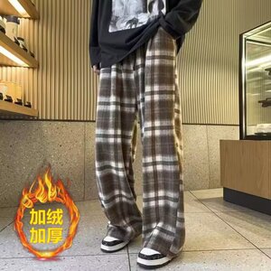 加绒男新款青少年时尚休闲裤 RA922 P48图片