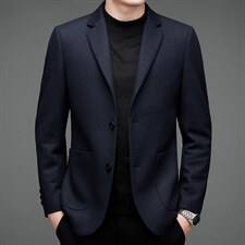 新款羊毛大衣男长款秋季款商务休闲羊毛呢大衣男装外套MNSAA8115,男装毛呢大衣,电商B212（原钱塘6029）
