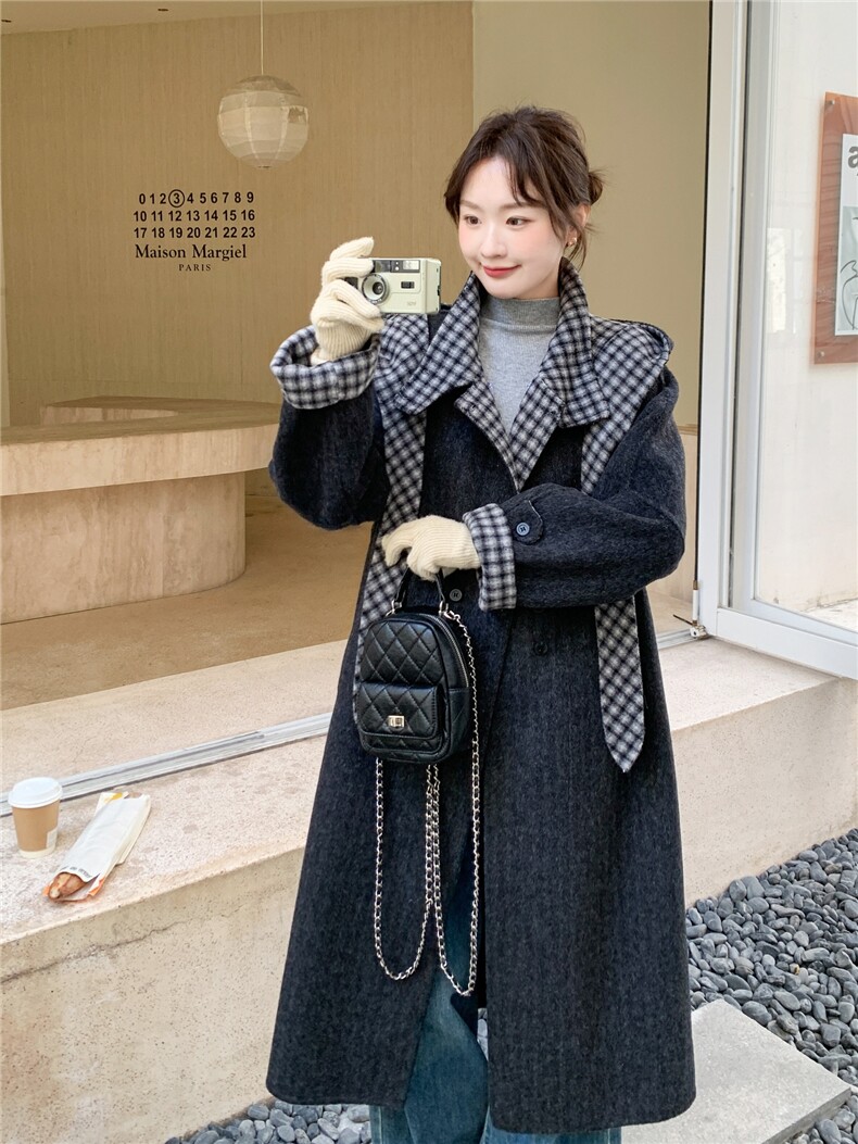 现货2025羊毛大衣70羊毛210-3296-P290-K428,女装双面呢大衣,浙宝210（原浙宝191）