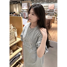 【有货】BK917CC-特P38珍珠美式运动短袖t恤男女，男装T恤，星座1007（原301D）