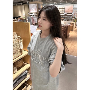 【有货】BK917CC-特P38 珍珠美式运动短袖t恤男女图片