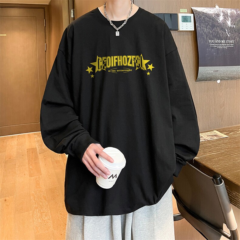 抖音得物供货量大从优可提供视频美式长袖T恤CT786特P25,男装T恤,电商A486-1