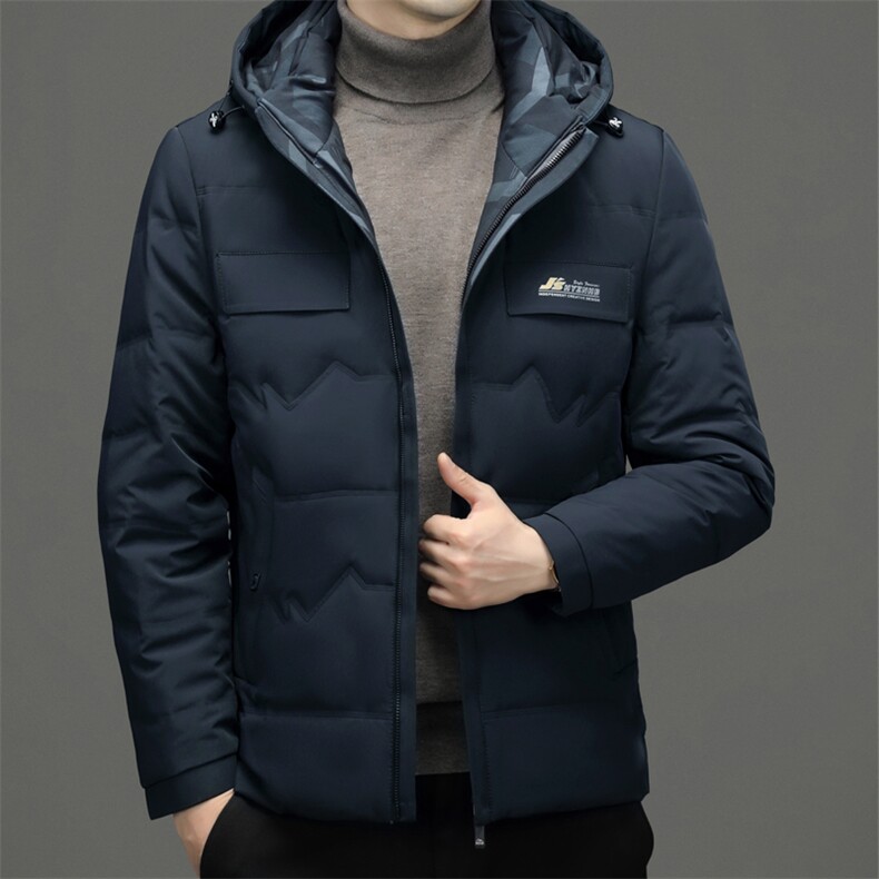 BNA2182钱塘2020-2冬季厚款新款时尚休闲百搭中年男士羽绒服P280,男装羽绒服,钱塘207-2