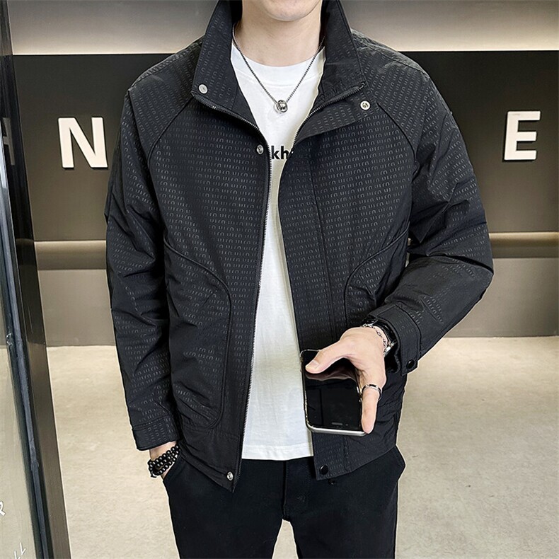 抖音立领休闲百搭外套男装夹克C317-7066-P110,男装夹克,电商C317