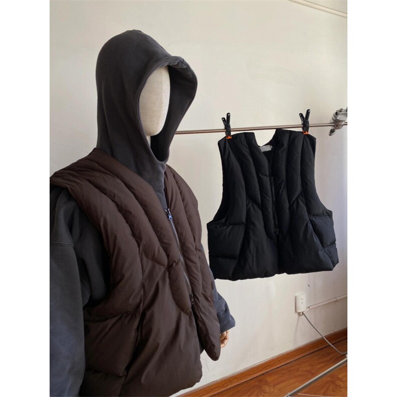 【有货】3361CC-特P68线型分割棉服马甲男加厚V领保暖背心,男装背心/马甲,星座1007（原301D）