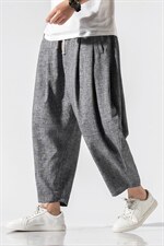 夏大码宽松九分裤男裤哈伦裤9分灯笼裤男萝卜裤休闲裤薄916P45，男装休闲裤，钱塘788(原4013)