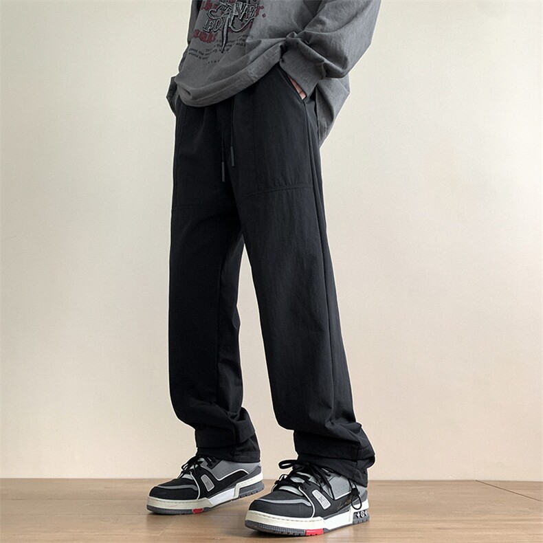 港风秋冬工装裤宽松休闲伞兵裤男K23325-P45控68,男装工装外套,星座717
