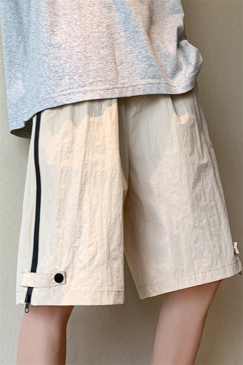 8XL-M重磅特大码短裤男防水五分裤冲锋裤男户外DK1503P50控68,男装休闲裤,电商D206-1