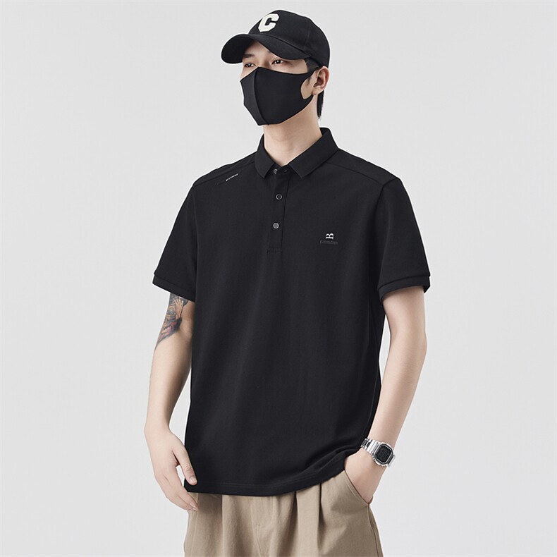 男士短袖T恤夏季时尚百搭休闲运动翻领半袖上衣PL9003-P63控105图片