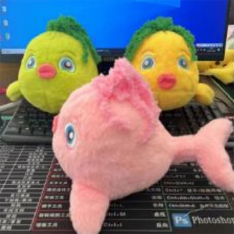 撅嘴鲸鱼，琦琳玩具
