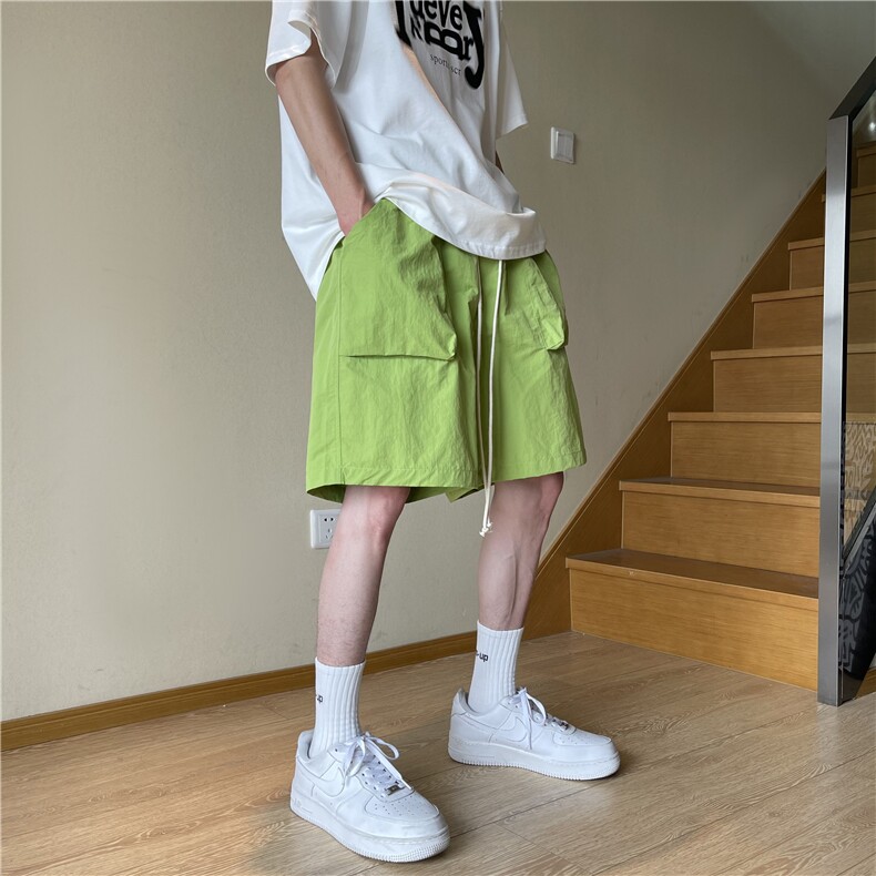 A450-DK332-P50控价79夏季速干裤彩色立体袋短裤,男装休闲裤,电商A450