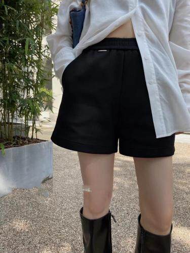 2021秋季新款订标光版宽松显瘦阔腿休闲短裤女，其它，L·H·X