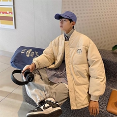 美式棒球领棉衣男女秋冬潮牌2024新款S535P75，男装棉衣，星座1116-2