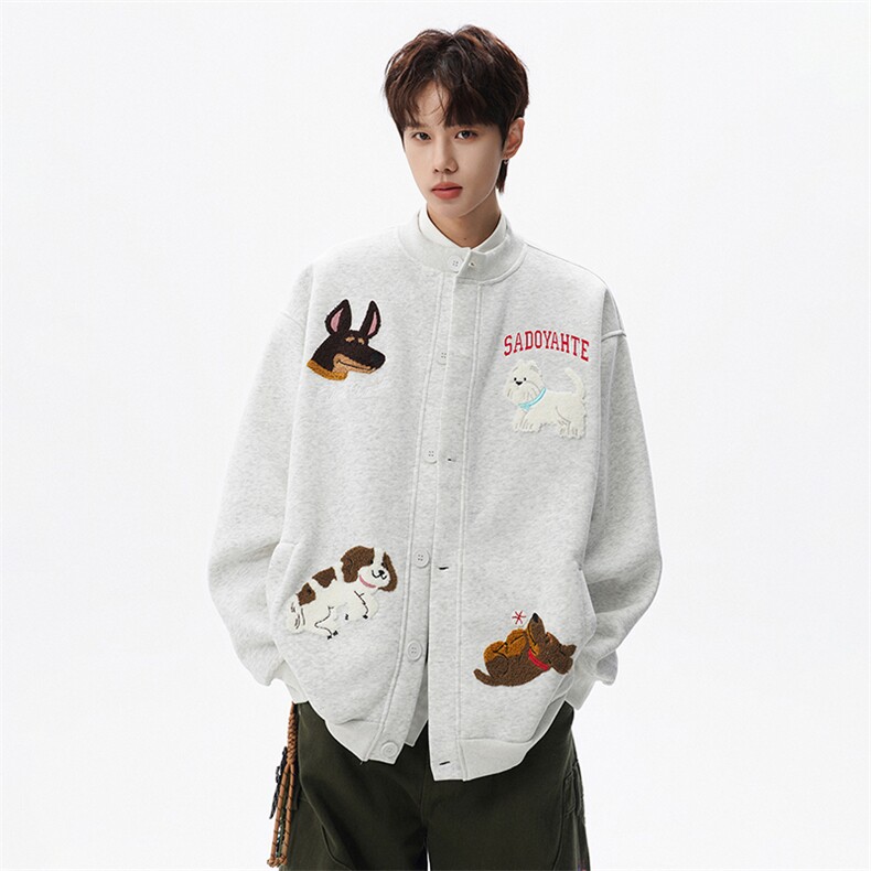 春季新款狗狗立领夹克棒球服卫衣W628 P70图片