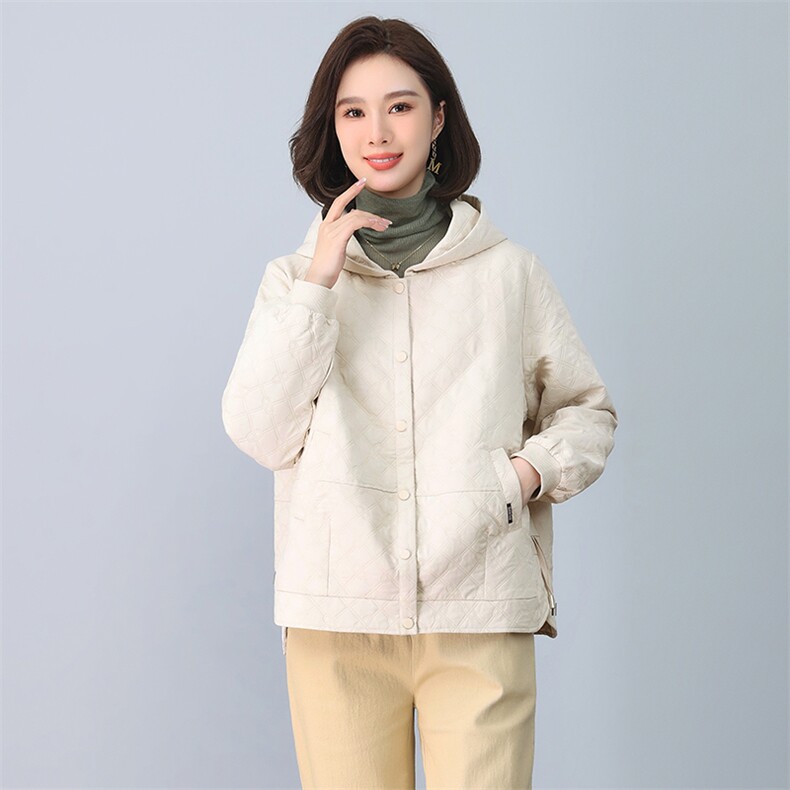 2023年秋季新款潮韩版女纯色宽松显瘦休闲外套,女装短外套,独衣靓