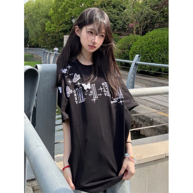 全刺绣蝴蝶纯棉短袖ZX0256-P35,男装T恤,星座313A(原308A-2)