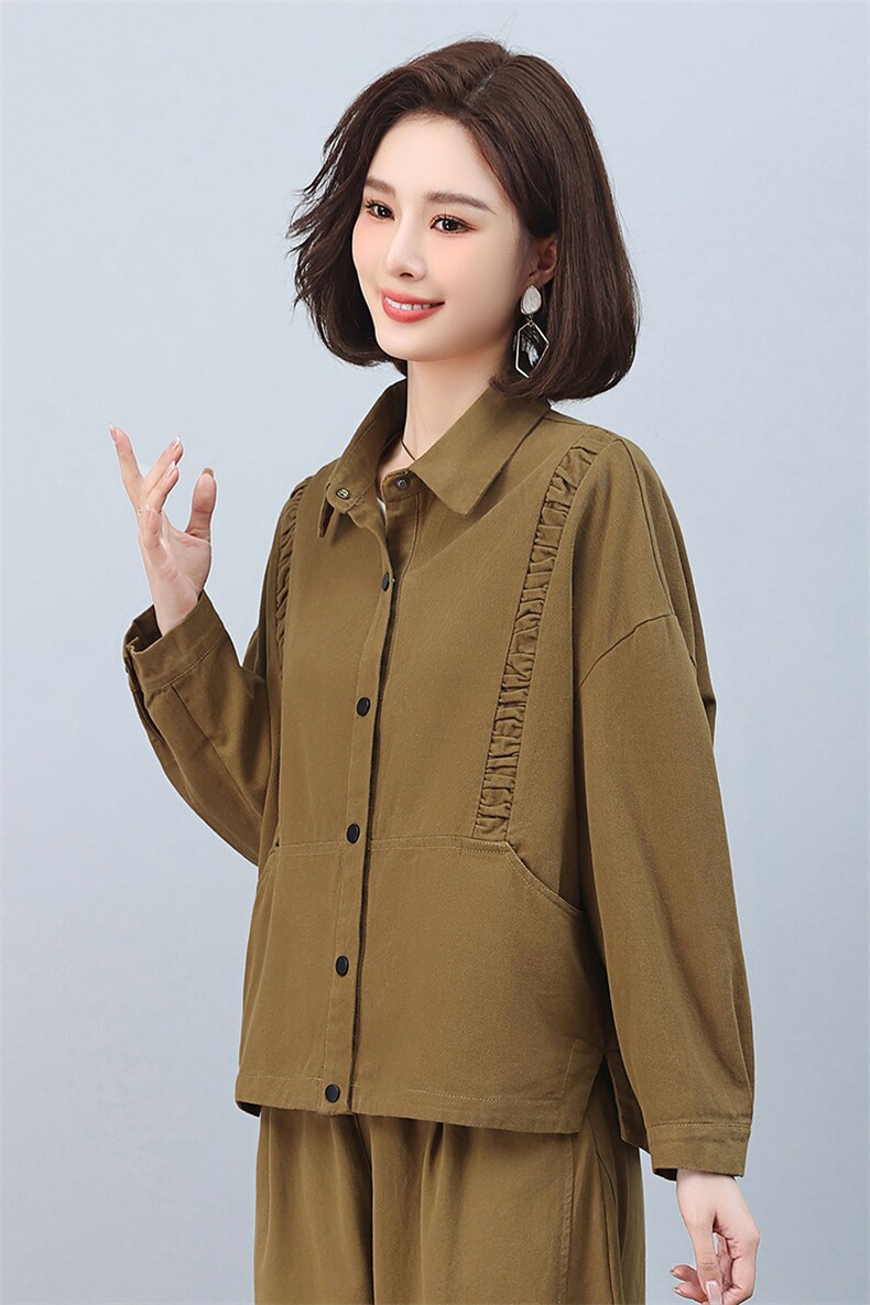 时尚女装短外套显瘦百搭气质款优雅简约设计,女装短外套,叶笙衣