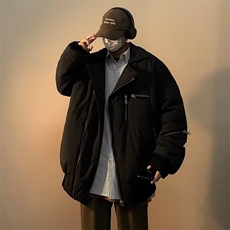 新款多拉链棉衣男冬季棉袄外套韩版潮流面包服MY59-P88，男装棉衣，星座1109-3