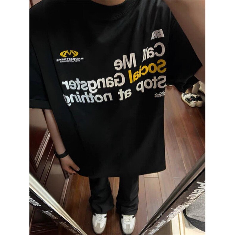 260克纯棉潮牌印花短袖ZX0149-P28图片