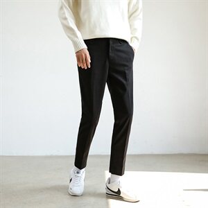 A102-P70 秋冬毛呢裤子长裤男休闲裤小西裤-入图片