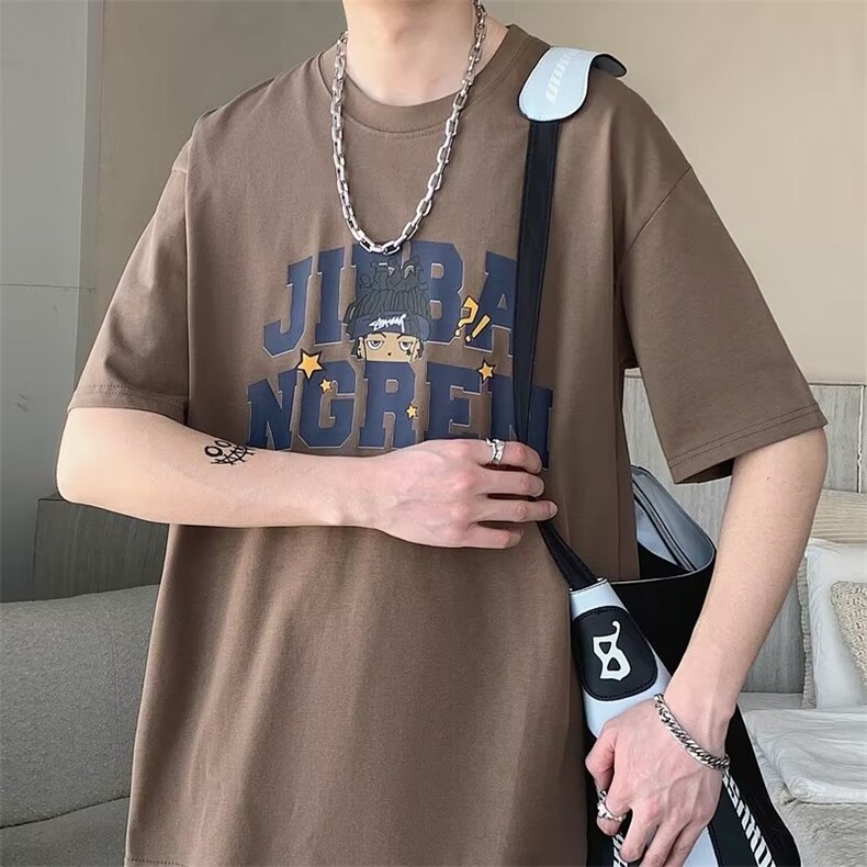 2023春夏季新款男休闲圆领短袖T恤CA36P26,男装T恤,星座1116-2