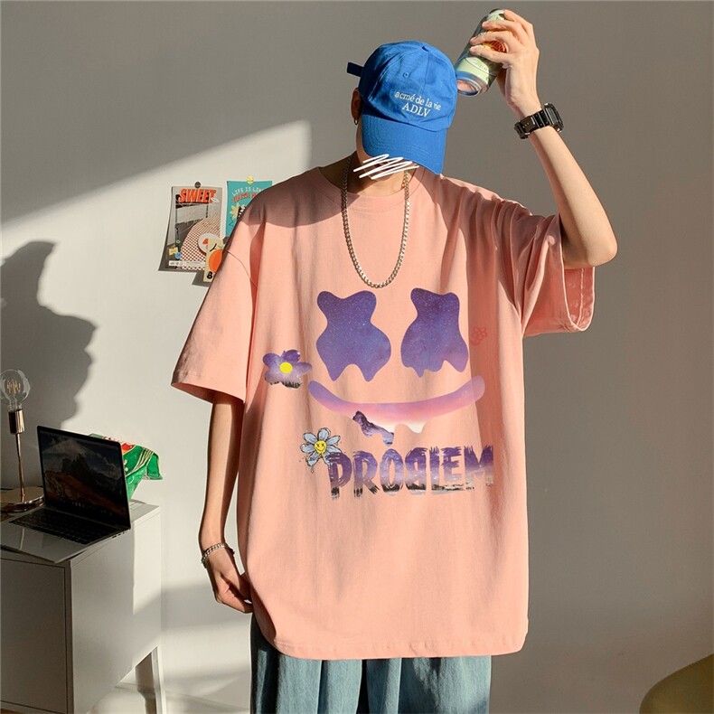 电商DSA028-DT2204棉P202023新款圆领印花短袖男控38,男装T恤,电商A028