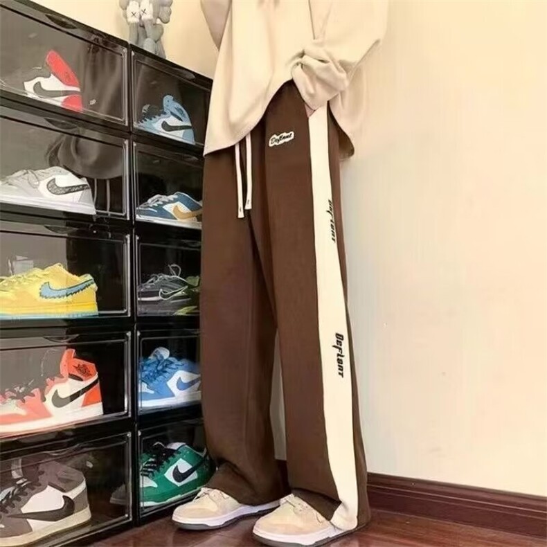 美式休闲裤子男潮牌灯芯绒宽松运动裤高街潮流卫裤男生G81/P35,男装休闲裤,星座506