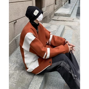 美式毛衣男慵懒风休闲针织衫 B620 P58图片