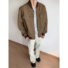 1506-1/GW250/P64美式复古工装夹克男女春秋冬新款棒球服，男装夹克，星座1506A