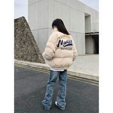 2024新款美式复古灯芯绒加厚外套男款冬季立领棉服情侣保暖棉，男装棉衣，星座506A