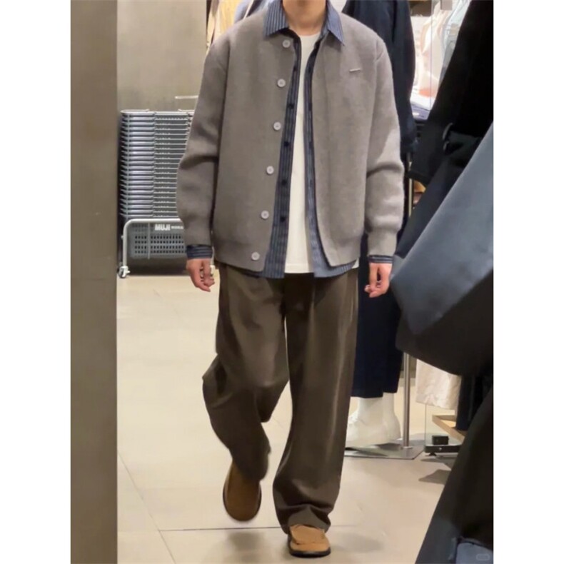 毛衣开衫86788-P65控109、35.6晴纶14.6锦纶49.8聚酯纤维,男装针织衫/毛衣,星座1302