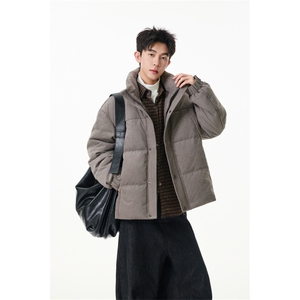 90%绒新标有报 韩版宽松羽绒服外套Y2666 /P350 现货图片