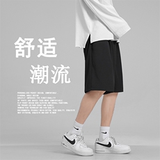 春夏2022休闲短裤男夏季薄款裤子韩版潮流宽松五分裤DK520-特批20，男装休闲裤，星座718-1