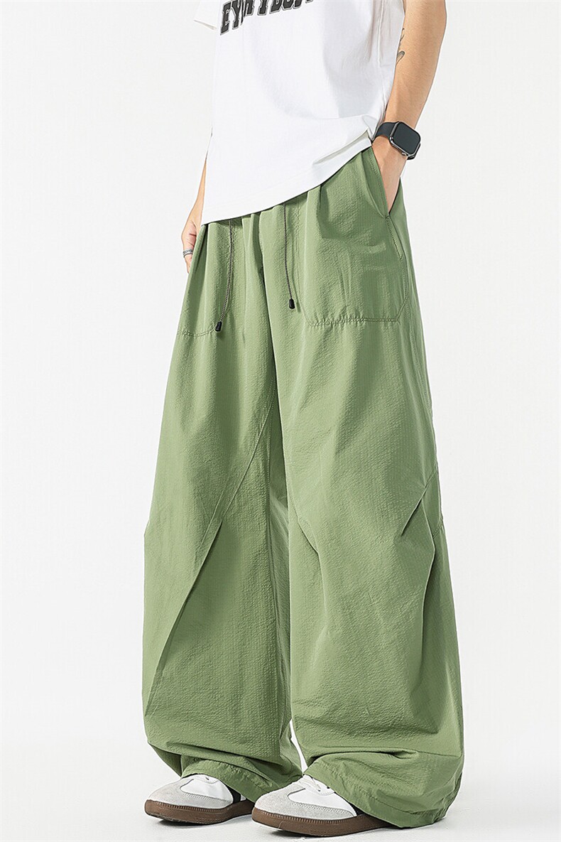 8XL-M日系户外防泼登山裤男直筒束脚休闲裤夏徒步工装裤K9158P68,男装工装外套,电商D206-1