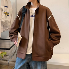【新品】8853-P562026年春季新款开衫翻领卫衣男休闲宽松百搭，男装卫衣，星座1206-1（原A206-1）
