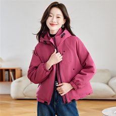 现货！加厚保暖棉服女，女装棉衣/棉服，沐七七