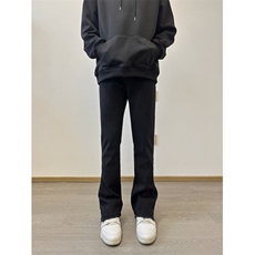 cleanfit纯黑色修身显瘦毛边顶男神裤，男装牛仔裤，星座310A-4