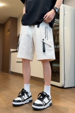 2025夏季新款男士潮牌短裤时尚休闲印花5分裤C208A-6705A-特P28，男装牛仔裤，电商C208A