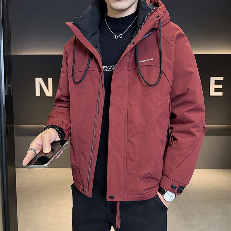 标50白鸭绒户外工装冲锋衣美式男装羽绒服C317-Y9958-P195,男装夹克,电商C317