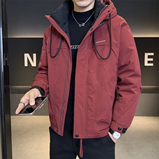 标50白鸭绒户外工装冲锋衣美式男装羽绒服C317-Y9958-P195，男装夹克，电商C317