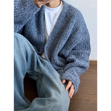 潮流潮牌宽松百搭针织开衫外套新款羊毛衫针织外套MY733-P57，男装针织衫/毛衣，星座208-5