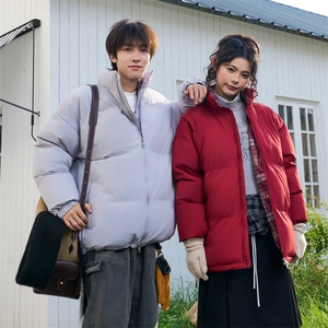 抖音得物美式潮流高品质格子三防加厚羽绒棉衣外套棉服MY5555-P68图片
