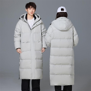 石墨烯银离子锁温层潮流加厚羽绒服二开订制团服工作服119-p150图片
