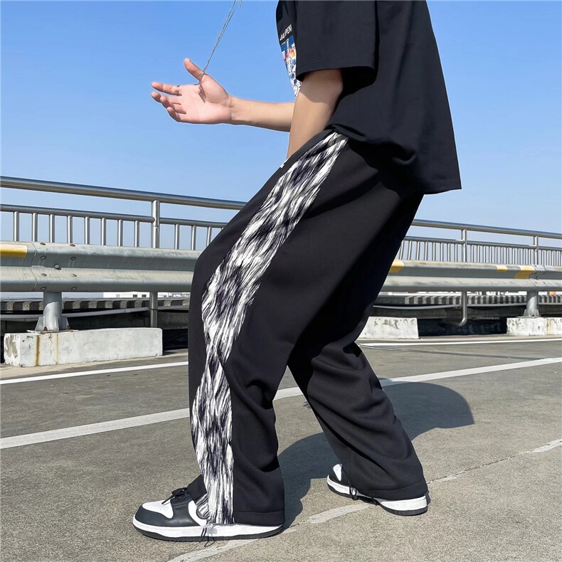 文艺潮气质简约休闲裤男长裤春季中腰新款A99P28,男装休闲裤,星座1116-2