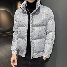 312A-5-602-P128冬季新款男士韩版棉衣立领加厚潮流棉服A，男装棉衣，星座312A-5